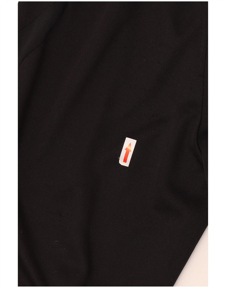 Pantaloni della tuta da ragazzo Adidas 11-12 anni in poliestere nero