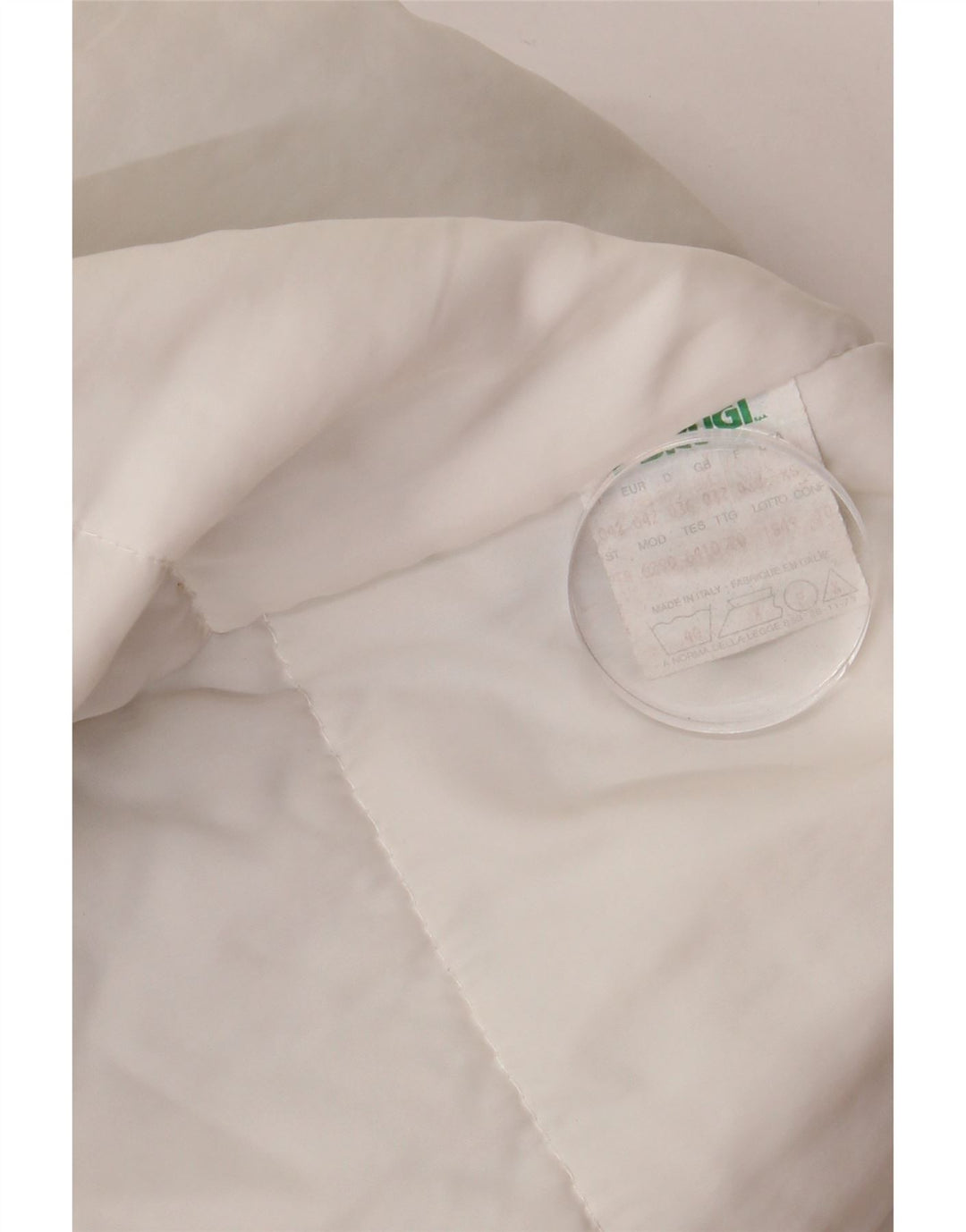 Giacca a vento da uomo vestibilità ampia BRUGI UK 32 2XS bianco sporco screziato