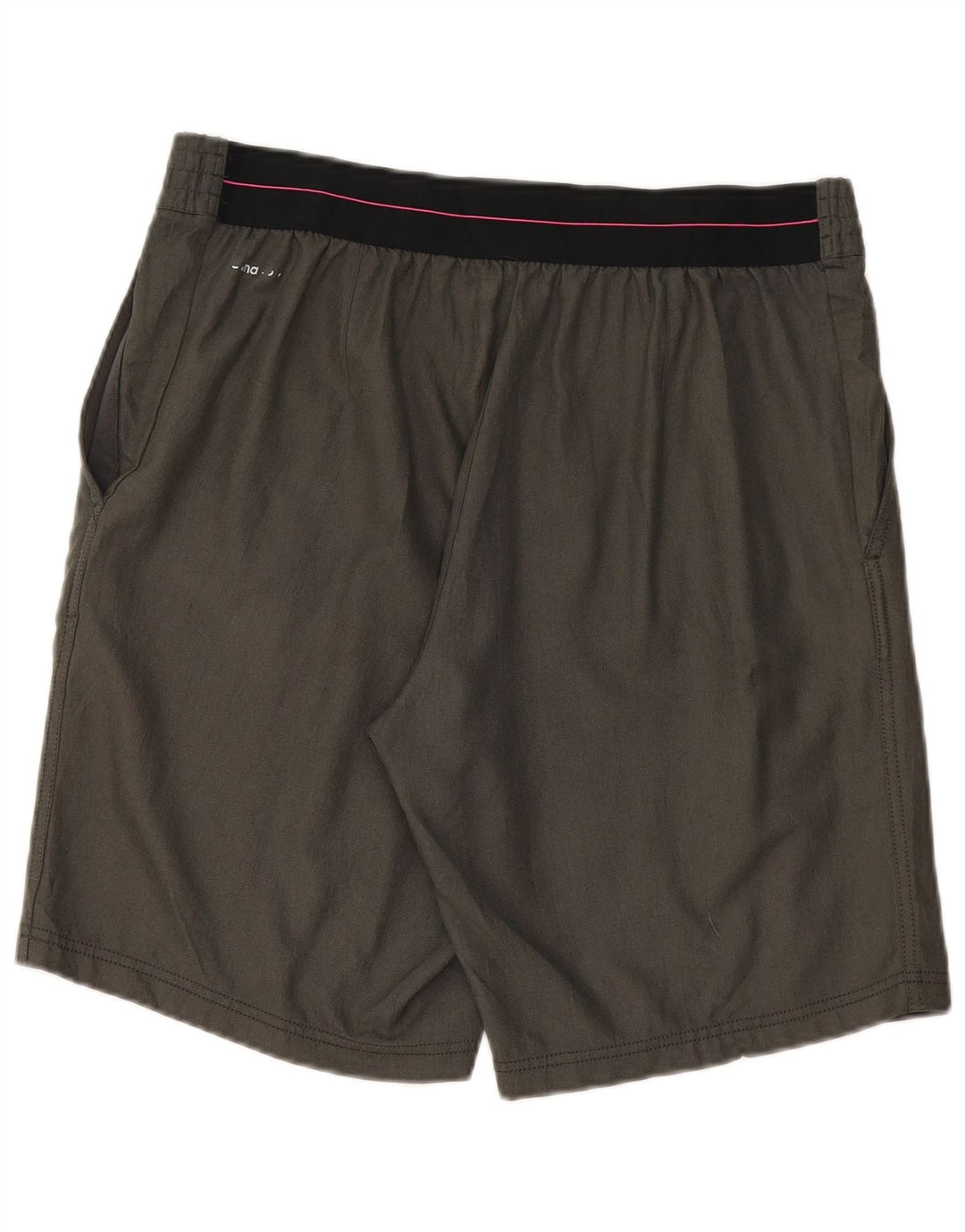 Pantaloncini sportivi Adidas Climacool da uomo di grandi dimensioni in poliestere grigio