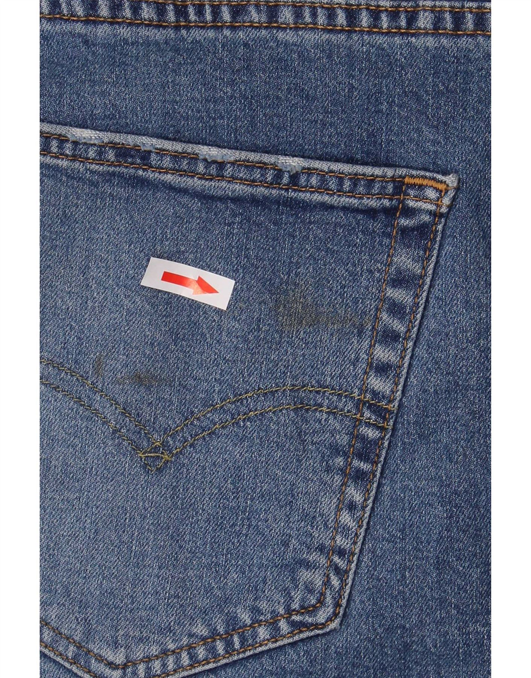 Levi's Uomo 514 Jeans dritti W36 L30 Cotone Blu
