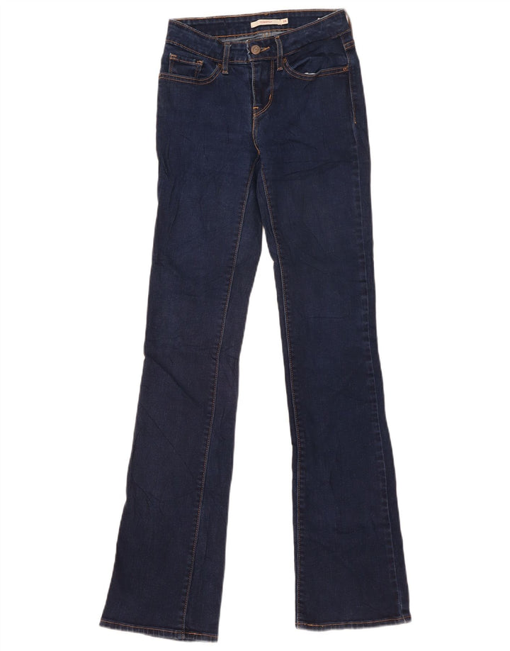 Jeans Levi's 715 Bootcut da donna W24 L33 in cotone blu