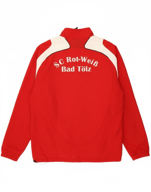 Adidas Uomo SC Rot Weiss Bad Tolz Giacca da tuta UK 42/44 Large Rosso