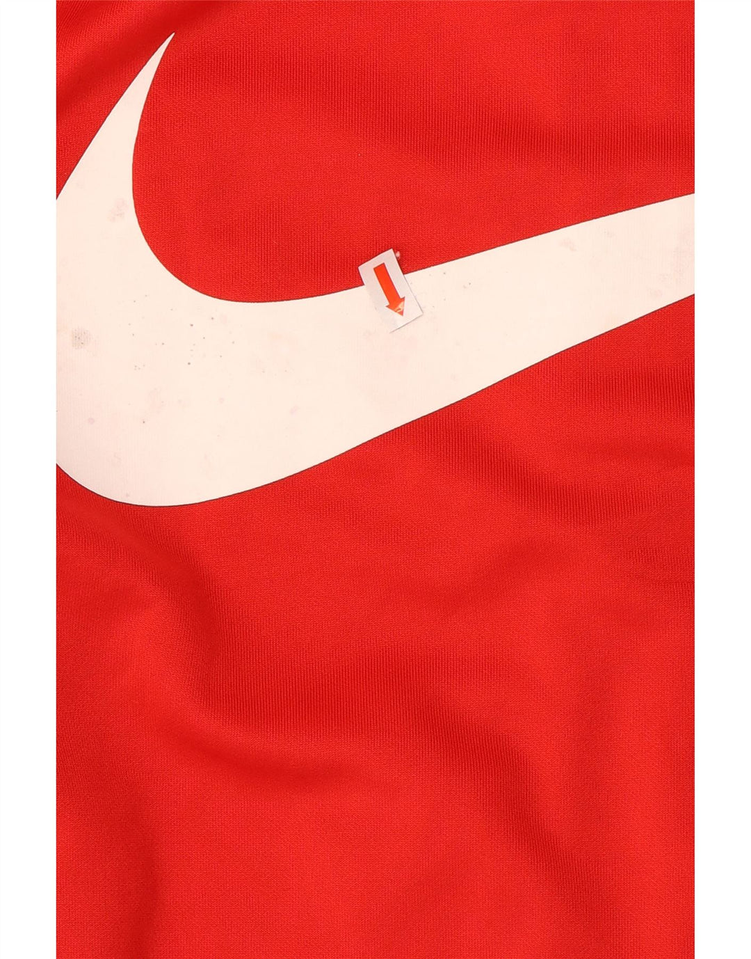 Giacca da ginnastica Nike da uomo con grafica Swoosh, piccola, colore rosso