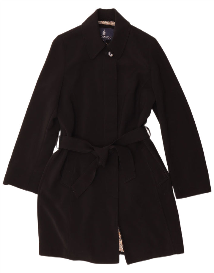 Cappotto oversize da donna London Fog UK 6 XS poliestere nero