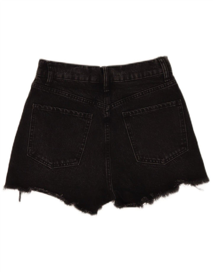 Pantaloncini di jeans da donna Zara EU 34 2XS W24 Neri