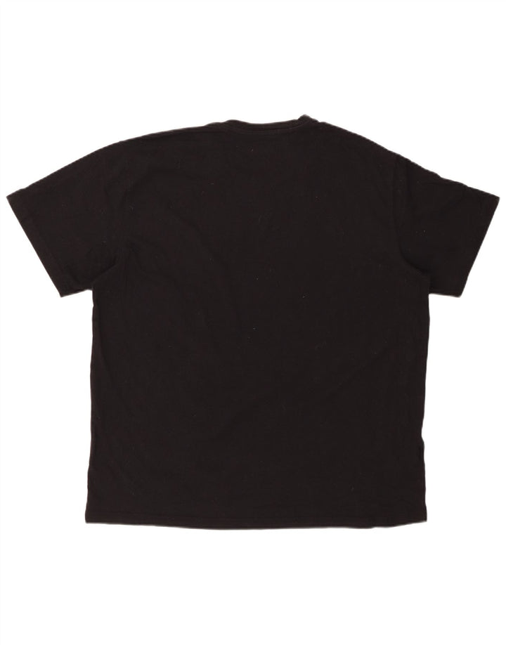 T-shirt da uomo EDDIE BAUER grande in cotone nero