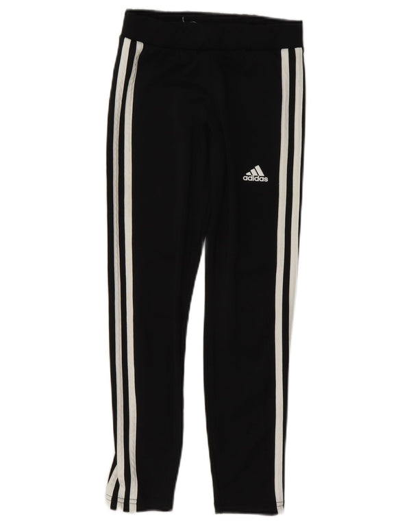 Adidas Girls Aeroready Leggings 9-10 Years Black Polyester