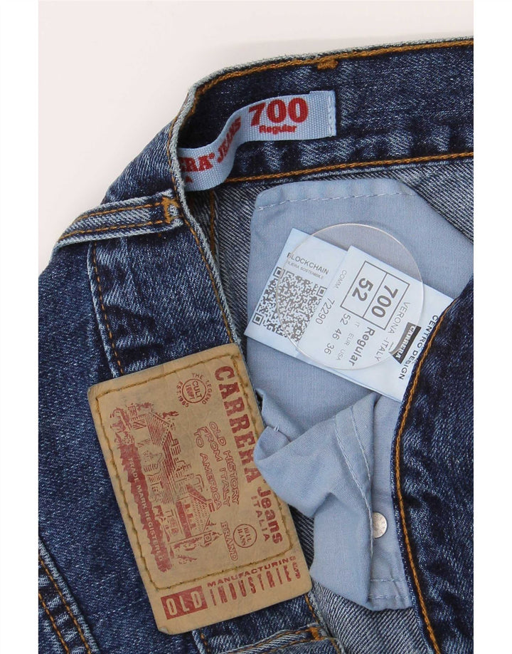 Jeans dritti da uomo Carrera 700 vestibilità regolare W36 L33 cotone blu