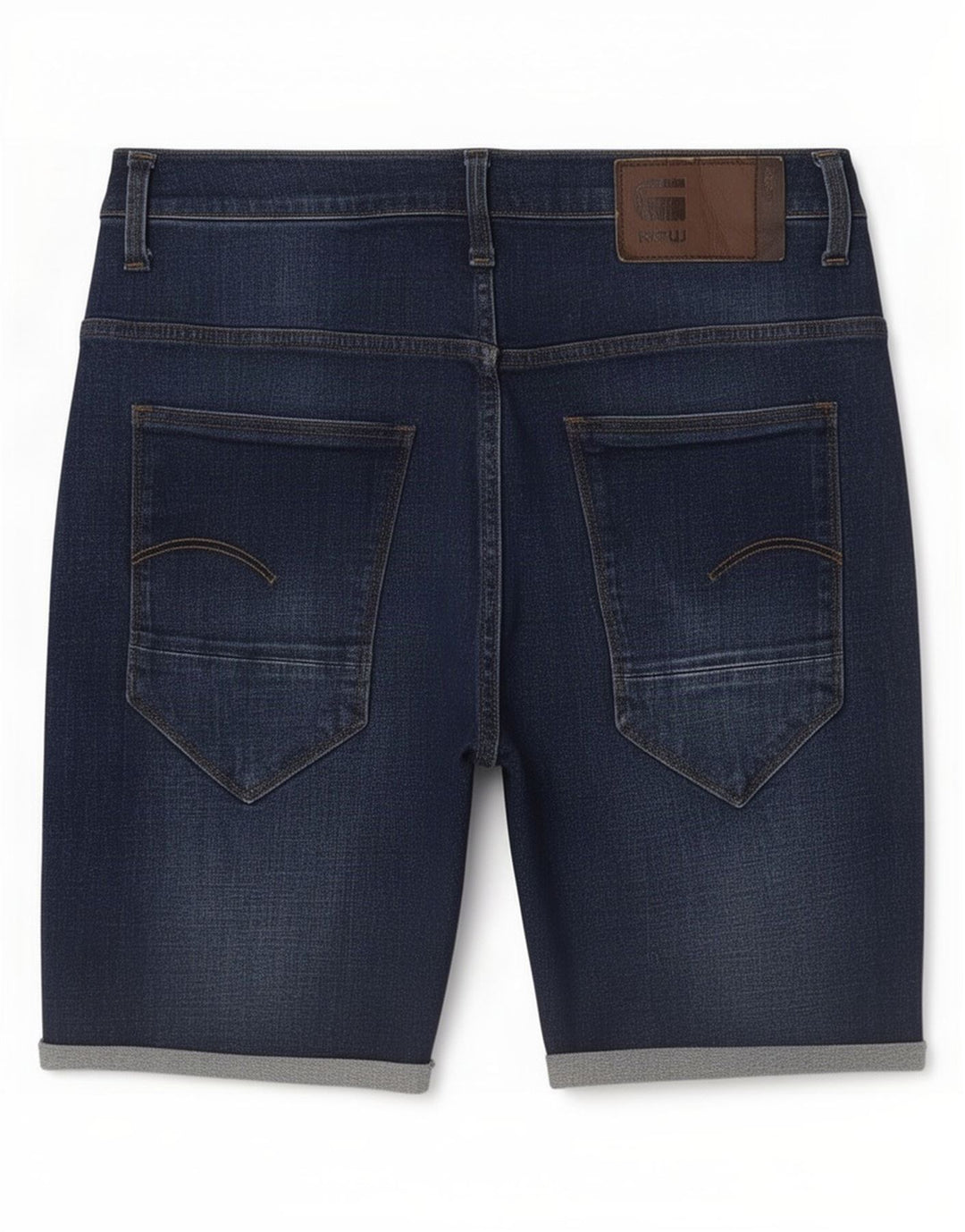 Pantaloncini di jeans Arc da uomo G-Star W31 cotone blu navy medio