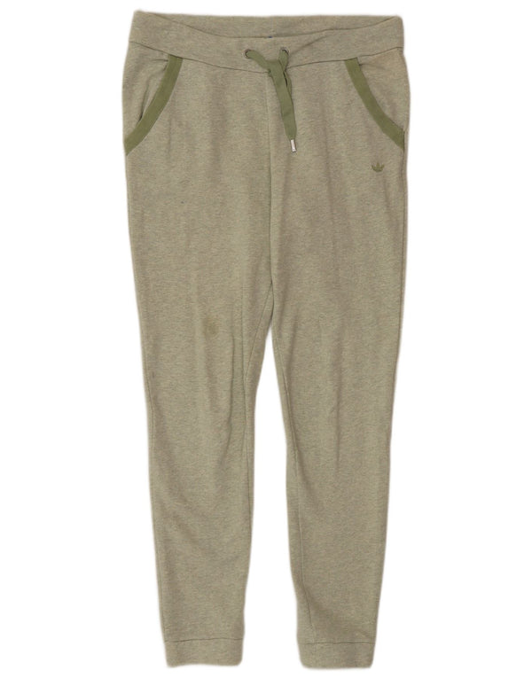 Pantaloni da tuta da donna Adidas Joggers UK 6 XS verde cotone