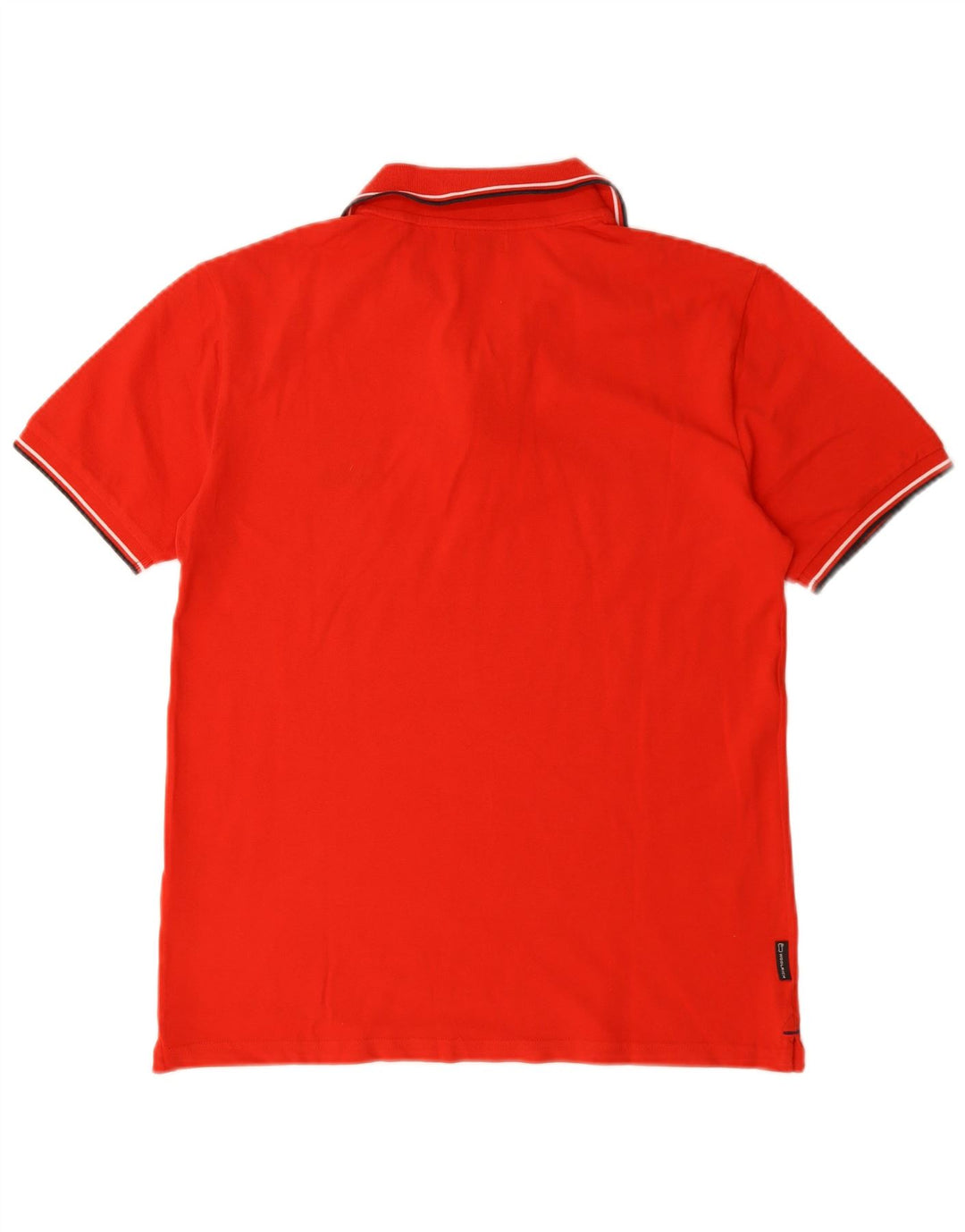 Polo da uomo WOOLRICH in cotone rosso medio