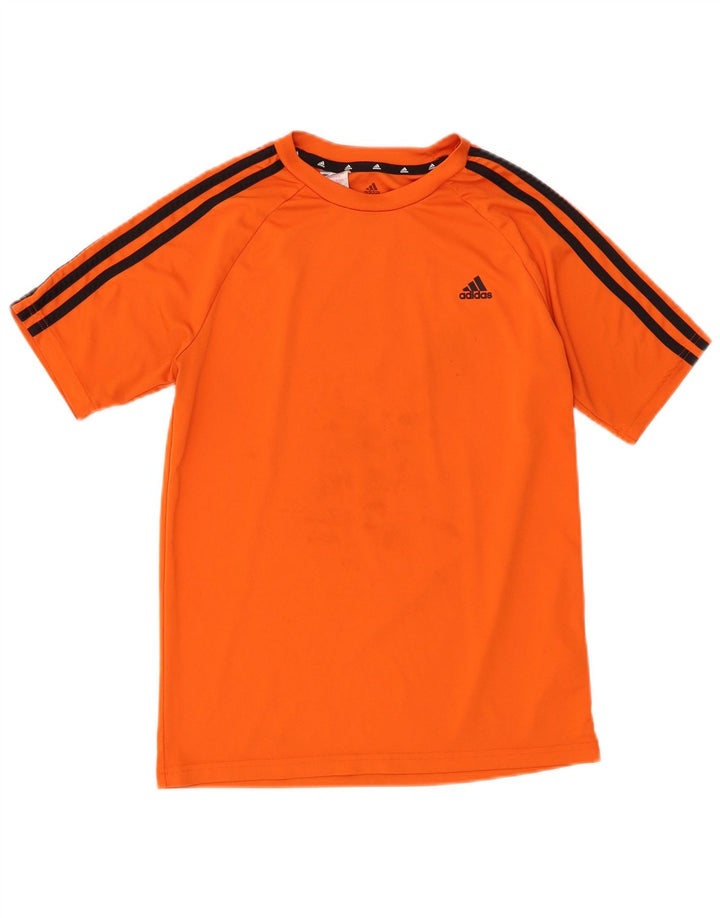 Maglietta Adidas Aeroready da bambino 13-14 anni in poliestere arancione