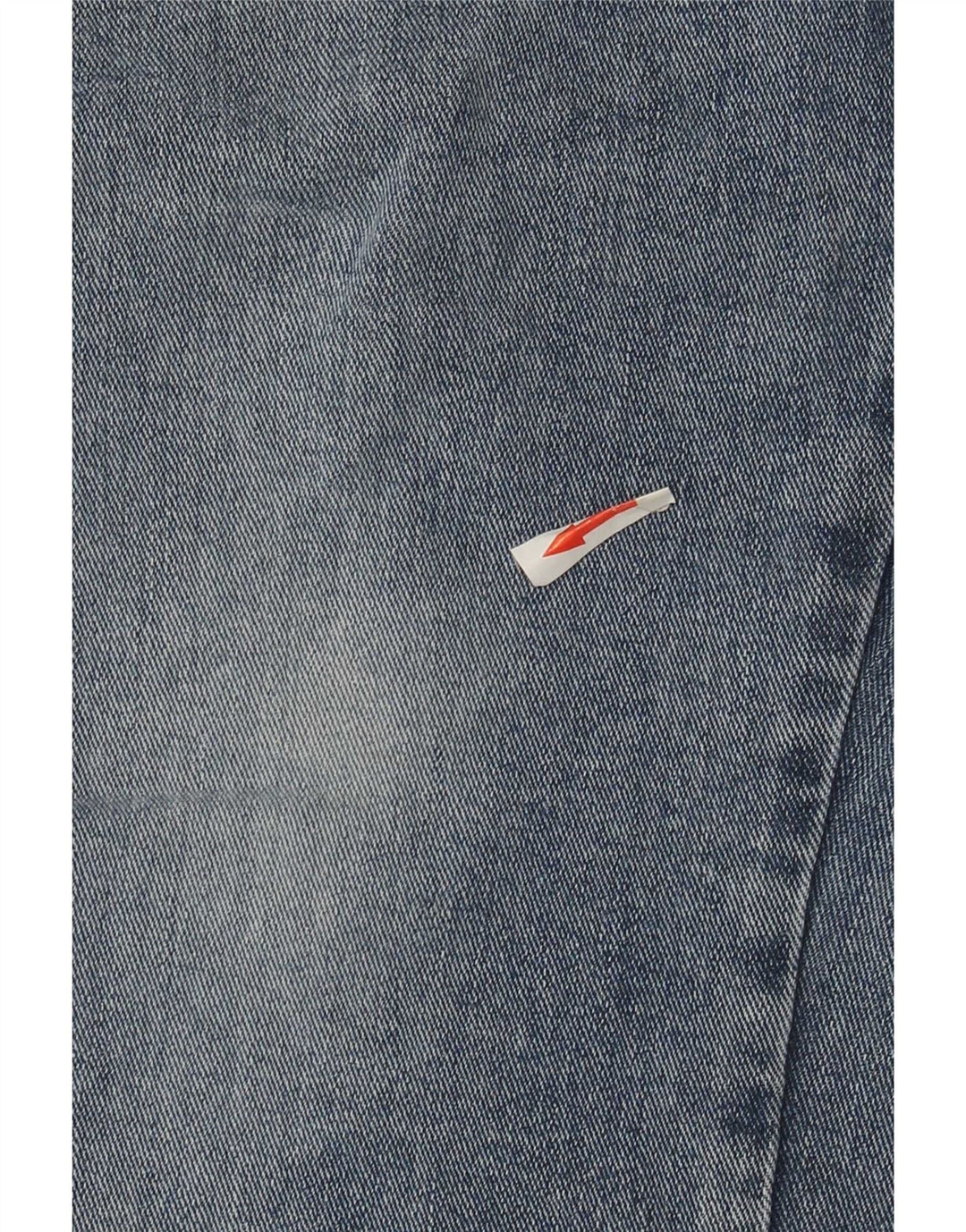 Jeans dritti da uomo Wrangler Texas W40 L30 in cotone blu
