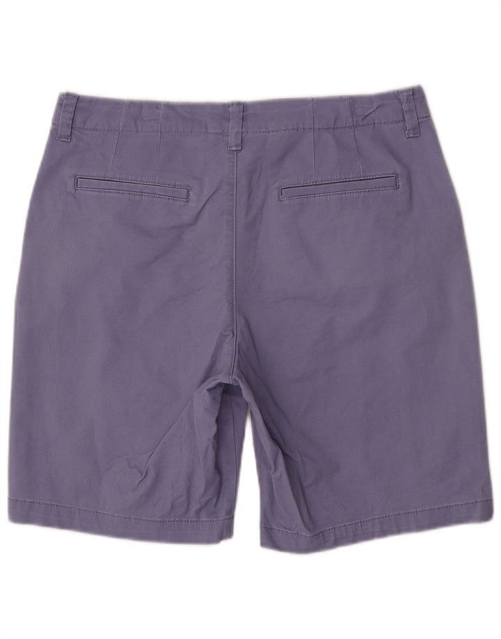 Pantaloncini chino da donna a vita media con vestibilità regolare LEE US 12 Large W32 in cotone viola
