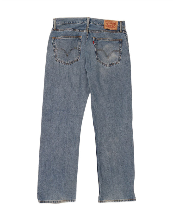 Levi's Uomo 505 Jeans dritti W33 L30 Cotone Blu