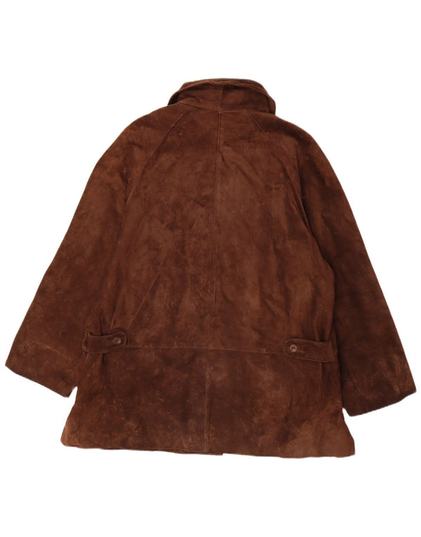 Giacca Donna Scamosciata Conbipel IT 46 Large Pelle Marrone