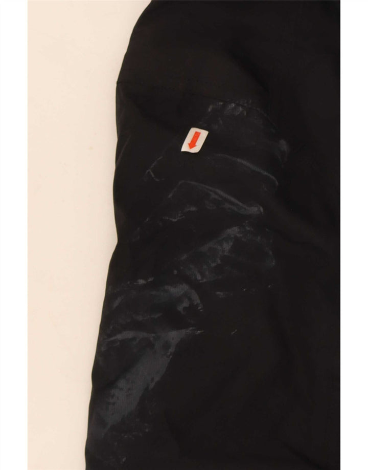 Cappotto imbottito con cappuccio da uomo Mountain Warehouse UK 38 Poliestere nero medio
