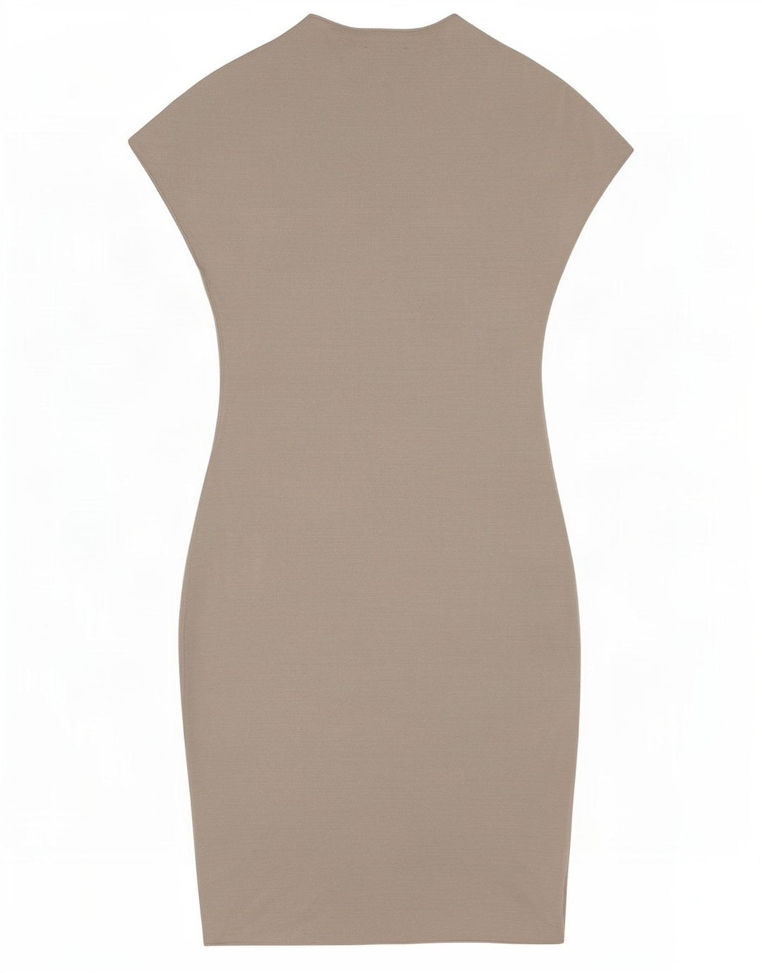 Vestito aderente da donna Zara UK 8 piccolo in viscosa grigia
