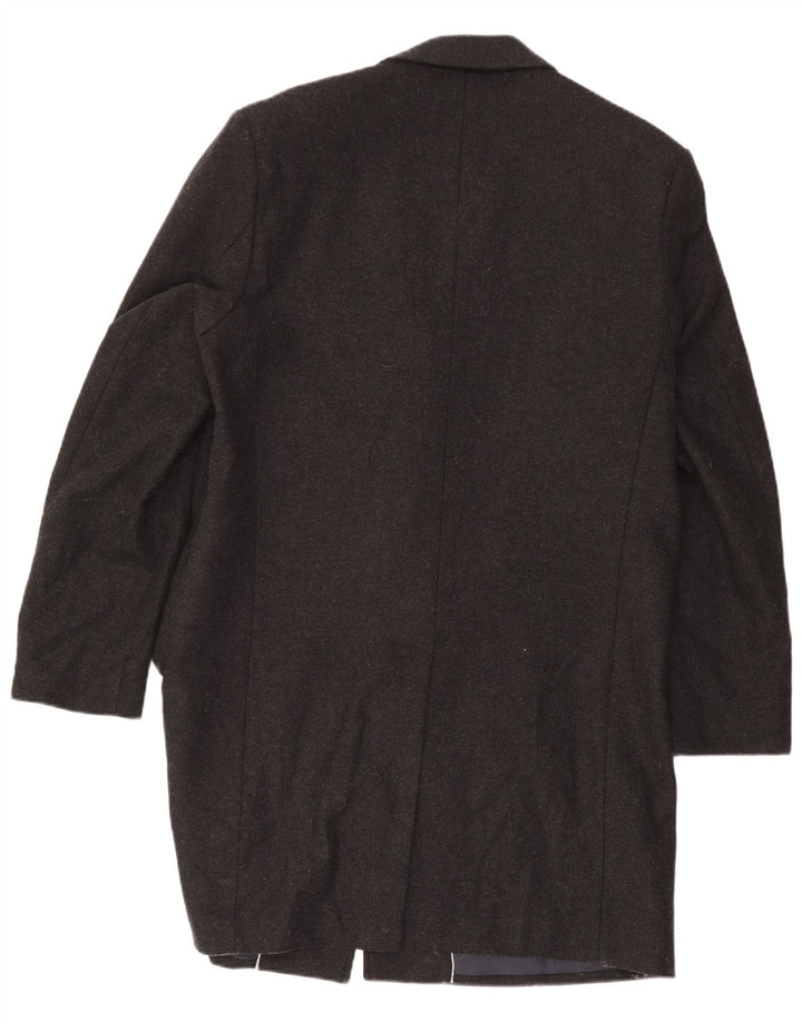 Cappotto vintage da donna UK 16 grande grigio