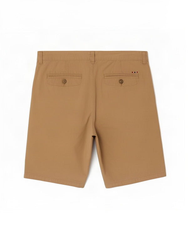 Pantaloncini chino da uomo Napapijri grandi W36 in cotone beige