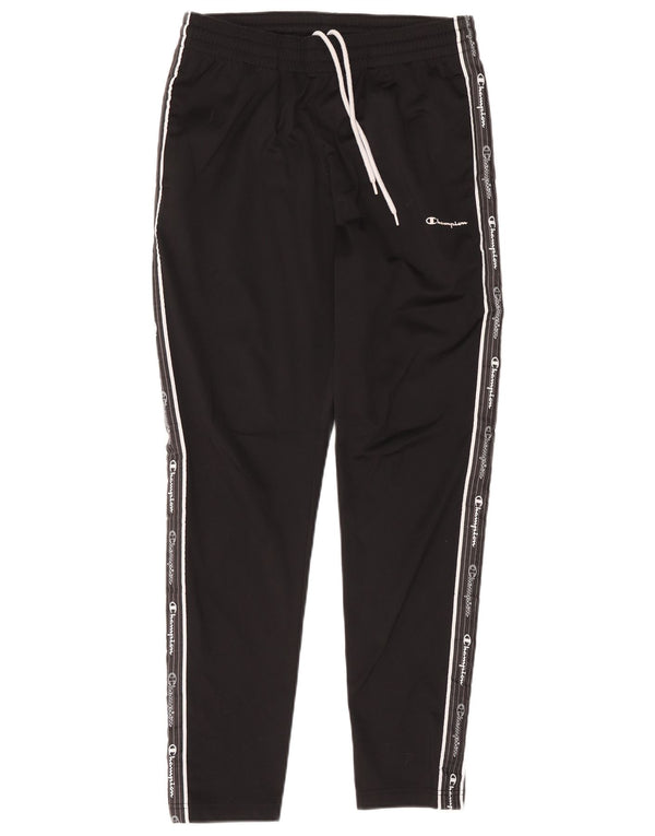 Pantaloni da tuta con grafica Champion da donna, color block medio nero