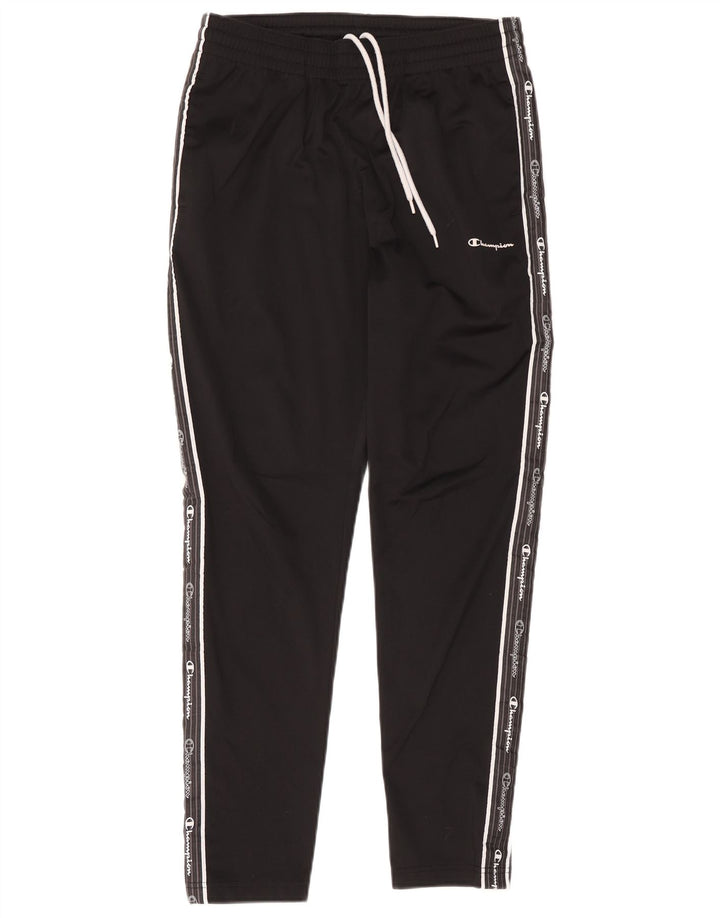 Pantaloni da tuta con grafica Champion da donna, color block medio nero