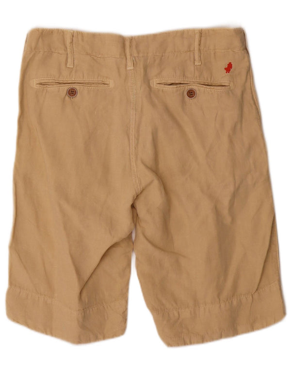 Pantaloncini chino da uomo Marlboro Classics W32 cotone beige medio