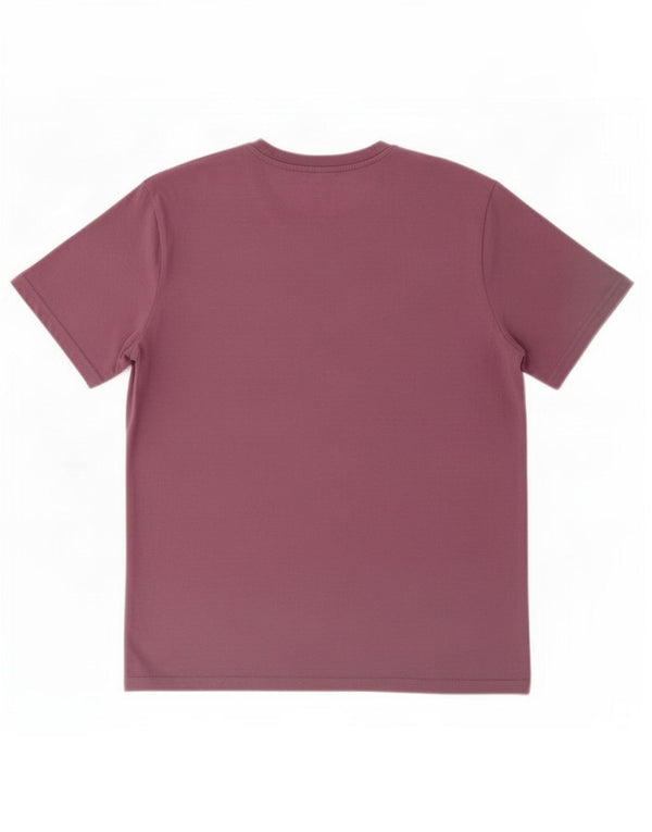 T-shirt grafica da uomo Ellesse Top grande in cotone viola