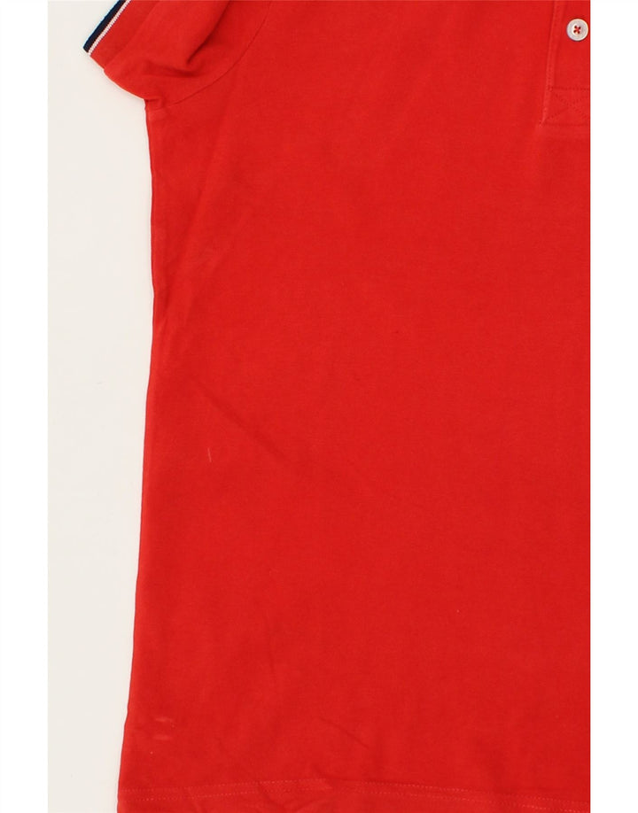 KAPPA Mens Polo Shirt Small Red Cotton Vintage Kappa and Second-Hand Kappa from Messina Hembry 