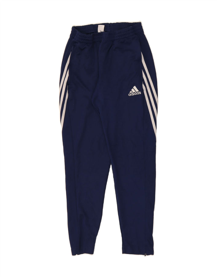 ADIDAS Mens Climalite Tracksuit Trousers Medium  Navy Blue Polyester Vintage Adidas and Second-Hand Adidas from Messina Hembry 