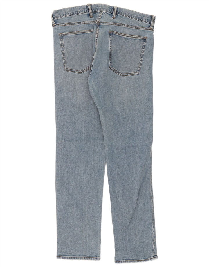 Jeans dritti slim da uomo Gap W36 L32 cotone blu