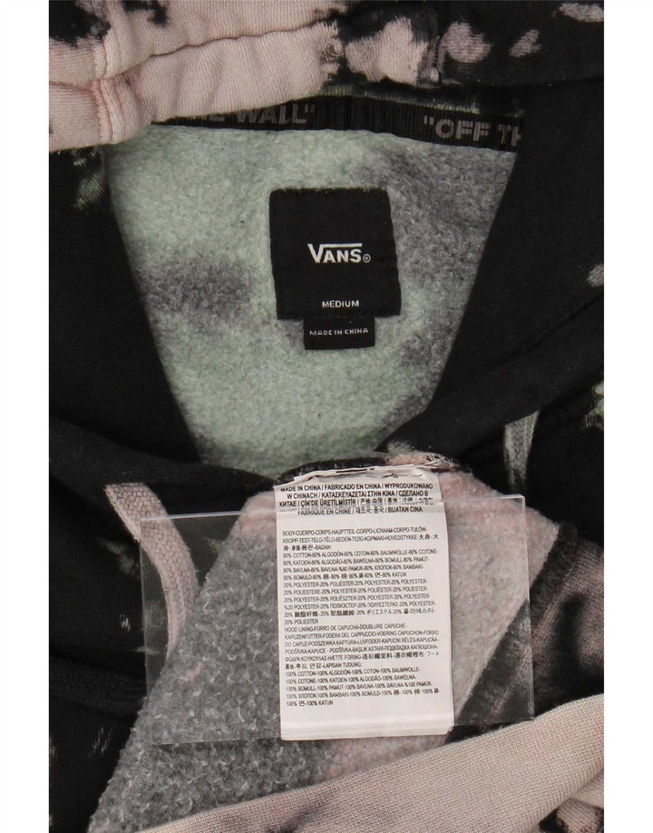 Felpa con cappuccio grafica da uomo di Vans, in cotone tie dye medio multicolore