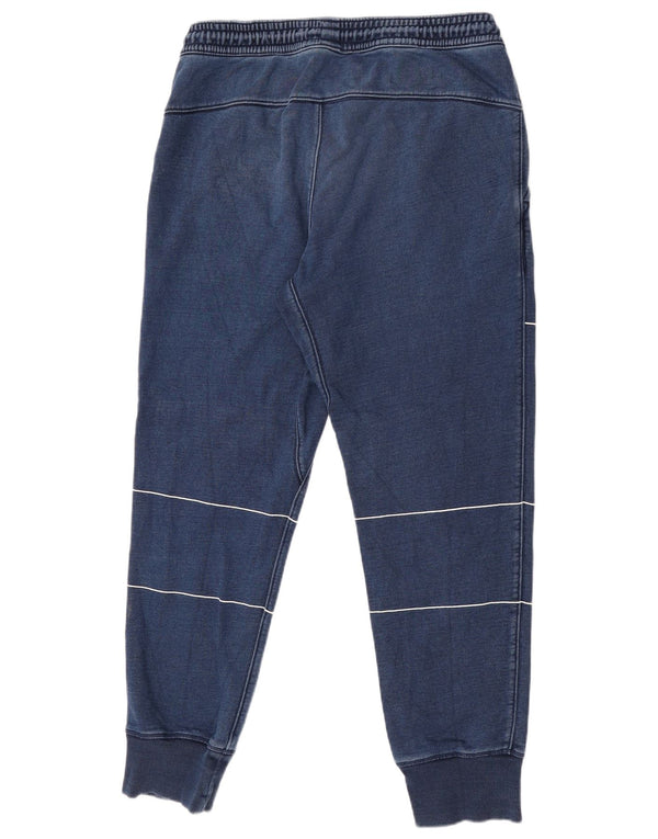 Pantaloni da tuta da uomo Adidas Joggers grandi in cotone a righe blu