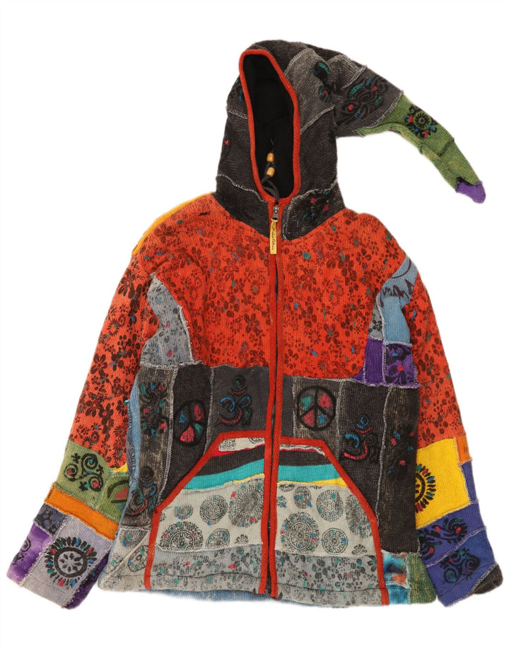 Bomber grafico da uomo Himalaya UK 40 Grande patchwork multicolore