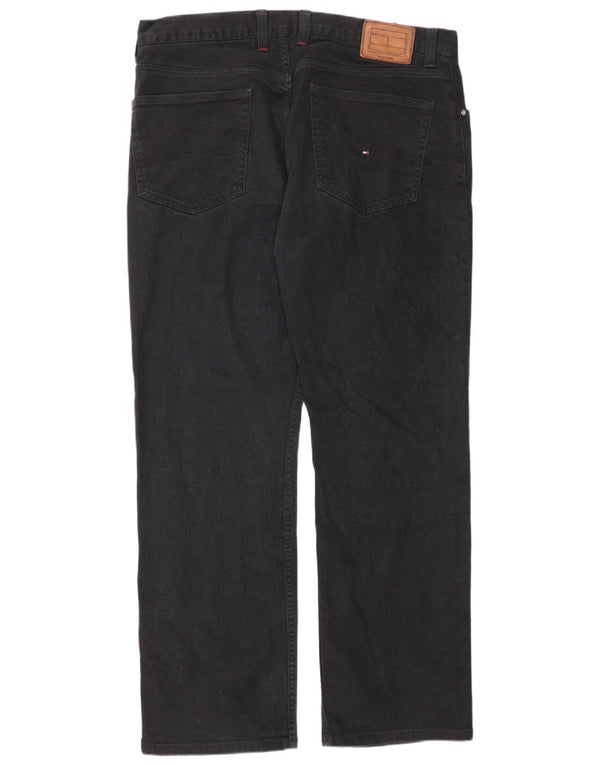 Jeans dritti da uomo Tommy Hilfiger W38 L32 neri