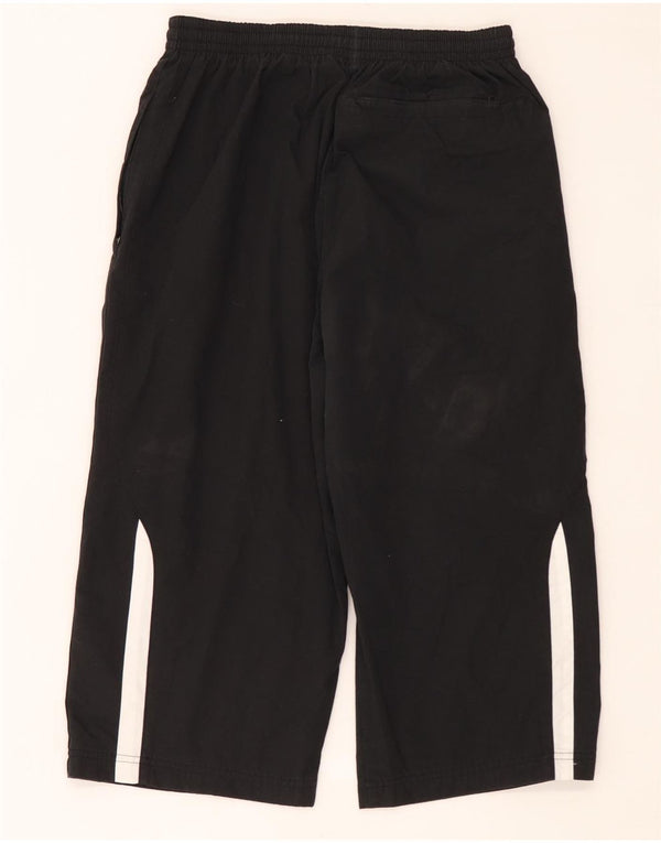 Pantaloncini sportivi Nike Bermuda da uomo, poliestere color block medio nero