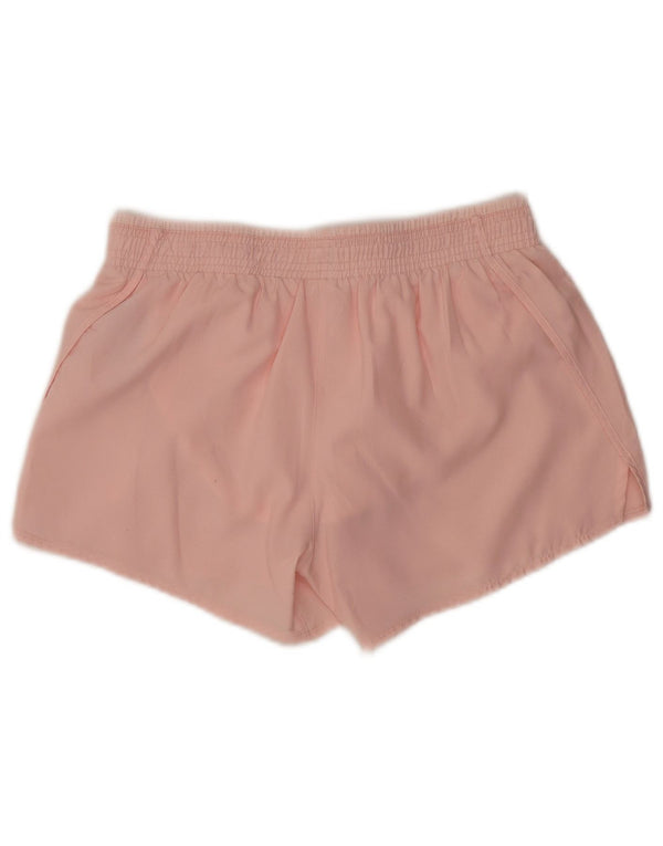 Pantaloncini sportivi Nike Dri Fit Graphic da donna UK 10 piccoli poliestere rosa