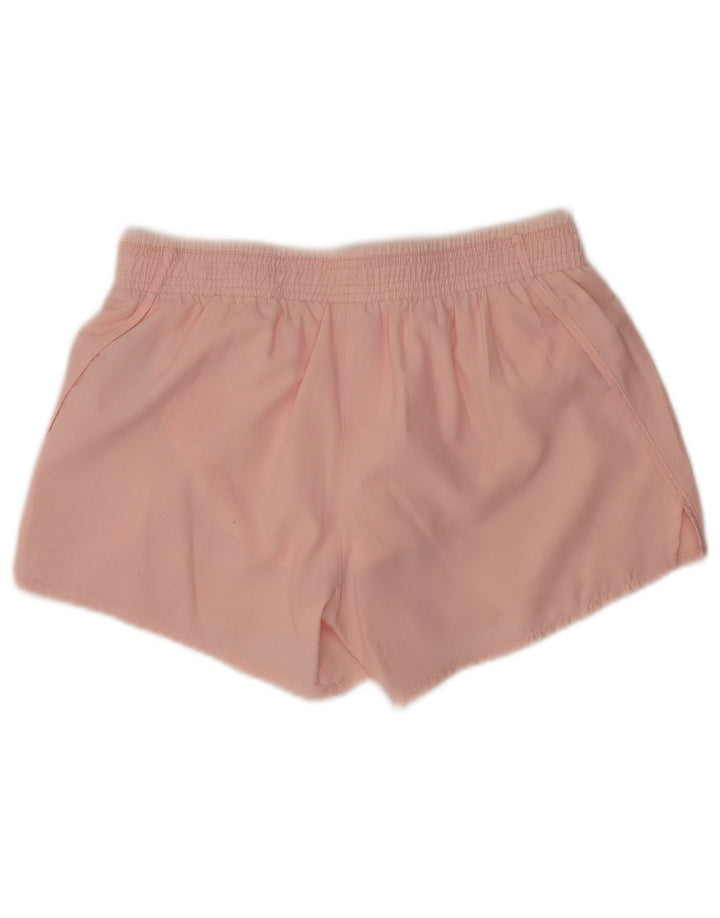 Pantaloncini sportivi Nike Dri Fit Graphic da donna UK 10 piccoli poliestere rosa