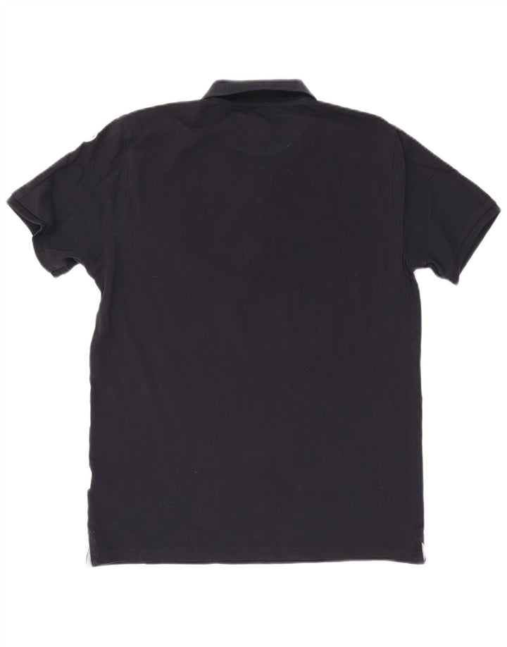 Polo grafica da uomo Champion Large nera
