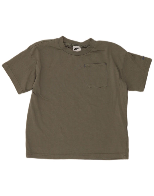 T-shirt da ragazzo Nike Top 10-11 anni media kaki