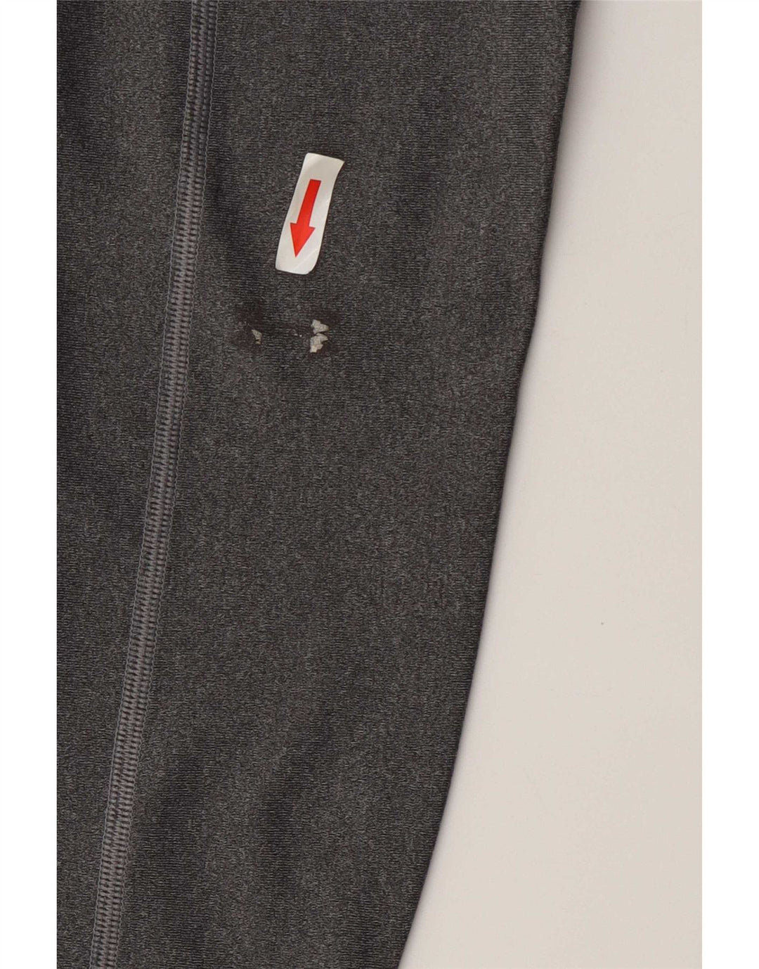 Leggings corti da donna Under Armour UK 4 XS poliestere grigio