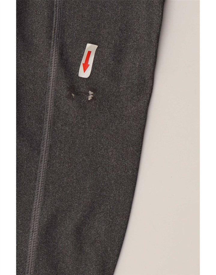 Leggings corti da donna Under Armour UK 4 XS poliestere grigio