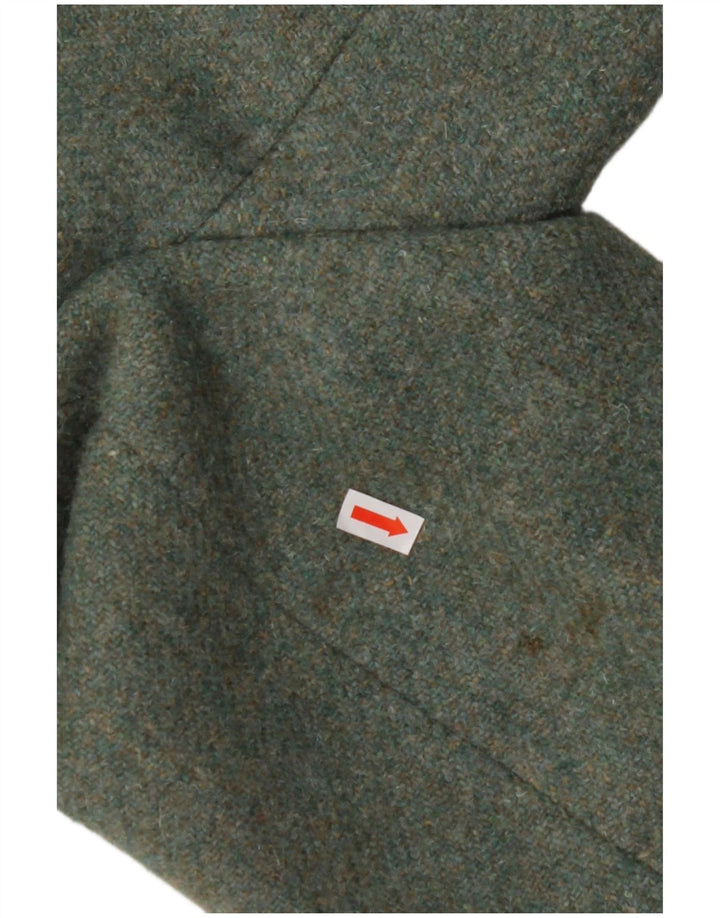 BURTON Giacca blazer a 2 bottoni sartoriale da uomo UK 38 Lana vergine verde medio