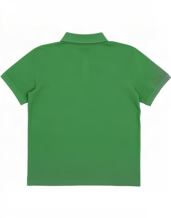 Polo da uomo Kappa in cotone verde medio