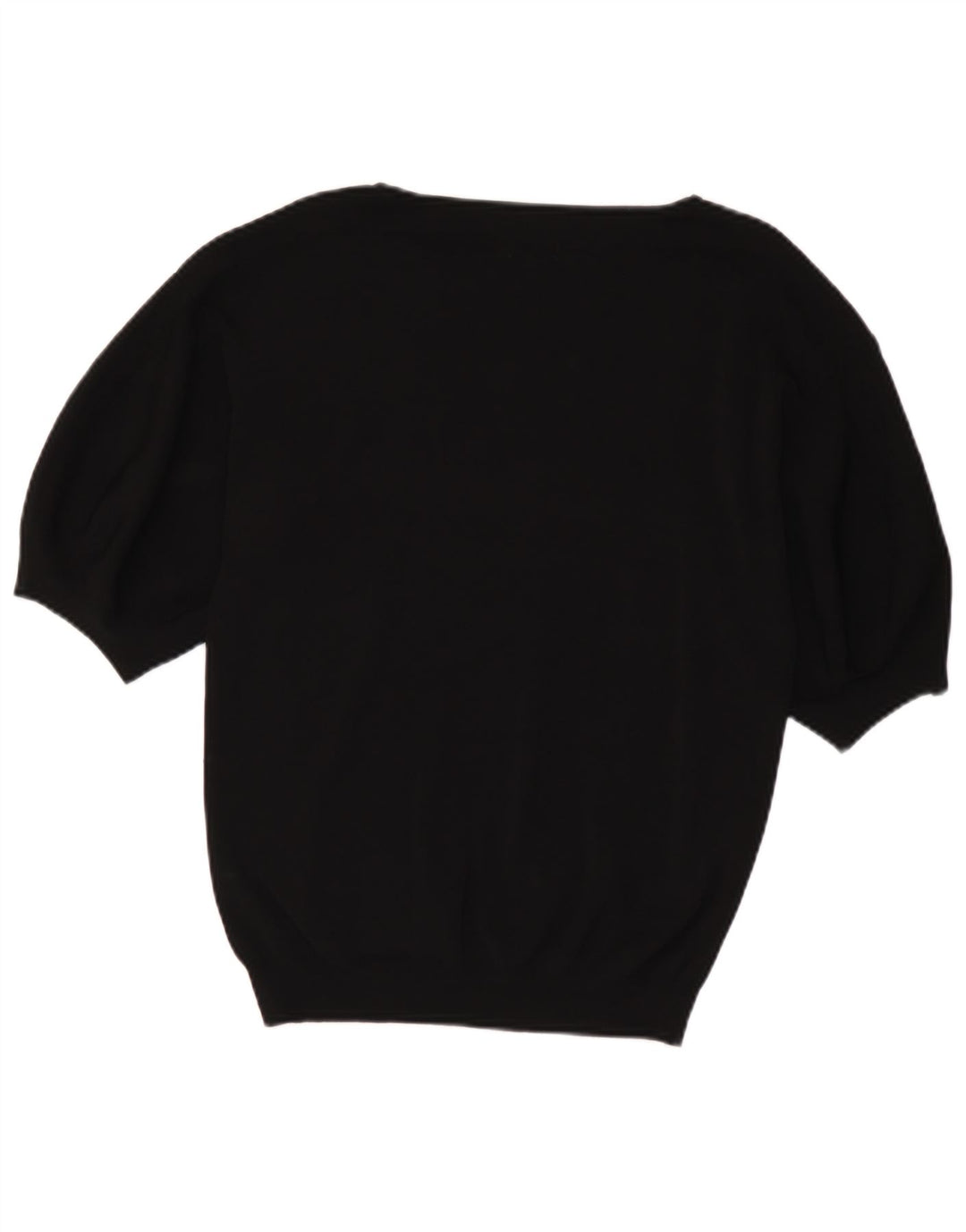 Maglione maglione con scollo a barca da donna Massimo Dutti UK 10 piccolo nero