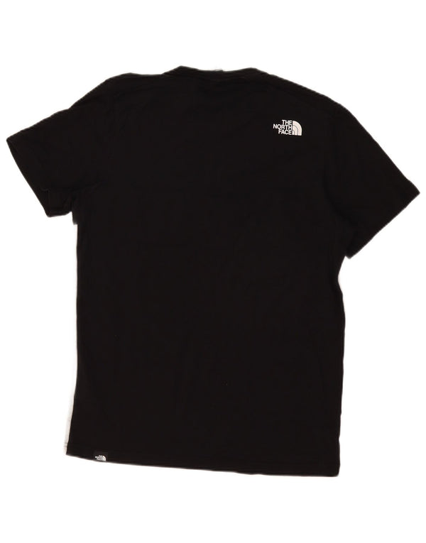 T-shirt grafica da uomo The North Face Top in cotone color block medio nero