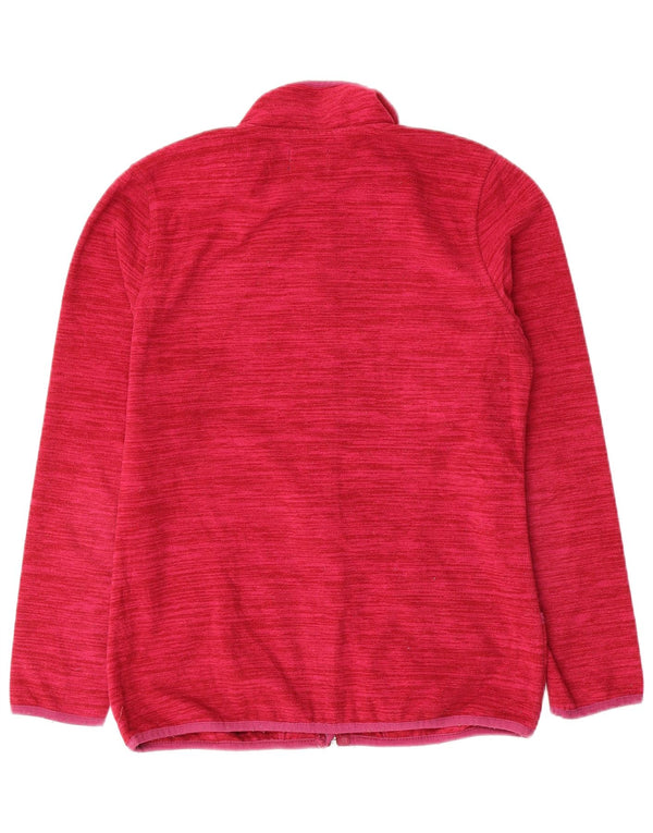 Giacca in pile da donna AVIREX UK 14 Poliestere gessato rosa medio