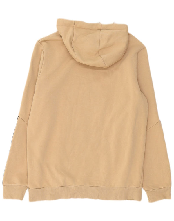 Felpa con cappuccio grafica da donna Puma UK 14 Cotone color block beige medio