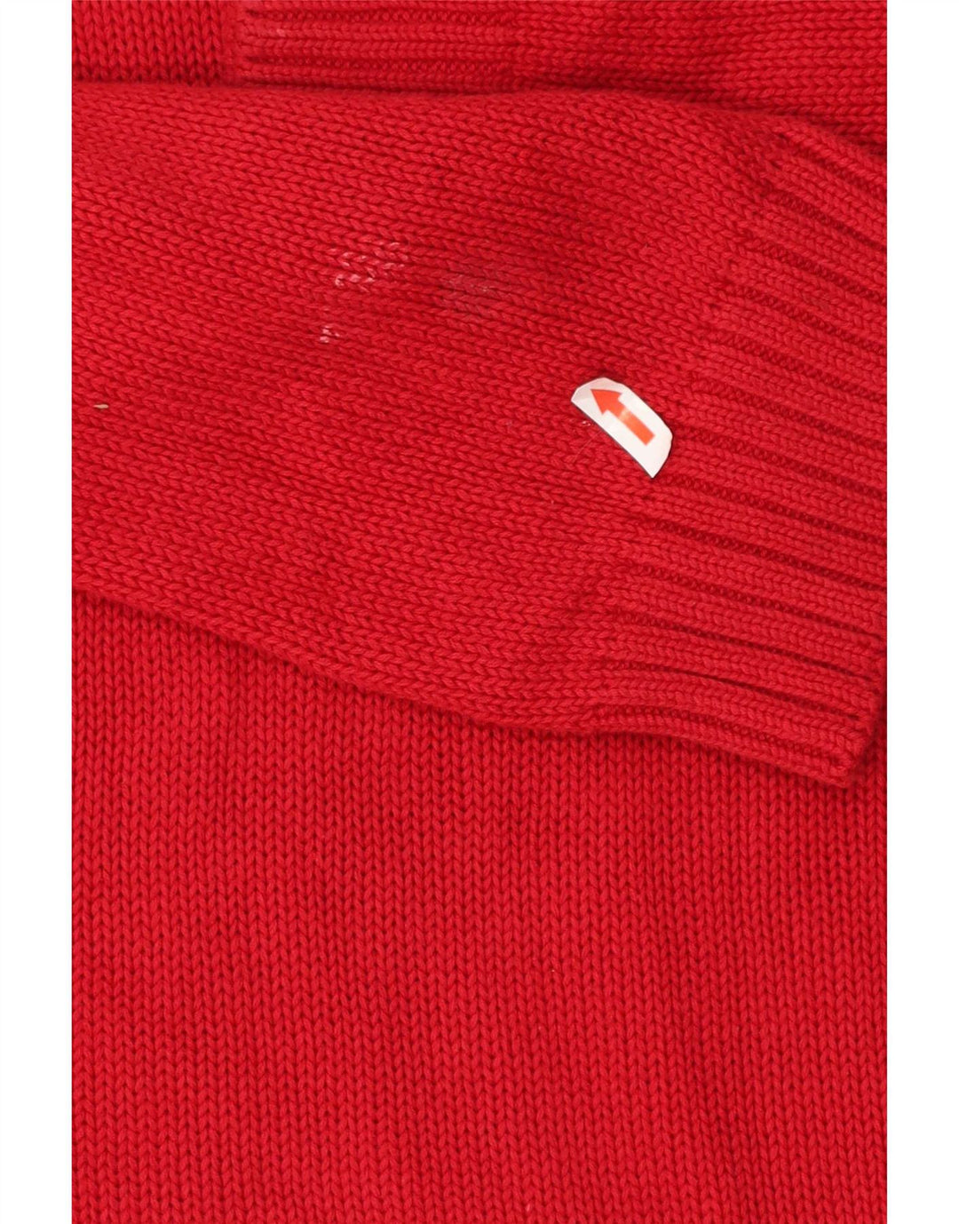Maglione Chaps da uomo con scollo a barca XL in cotone rosso