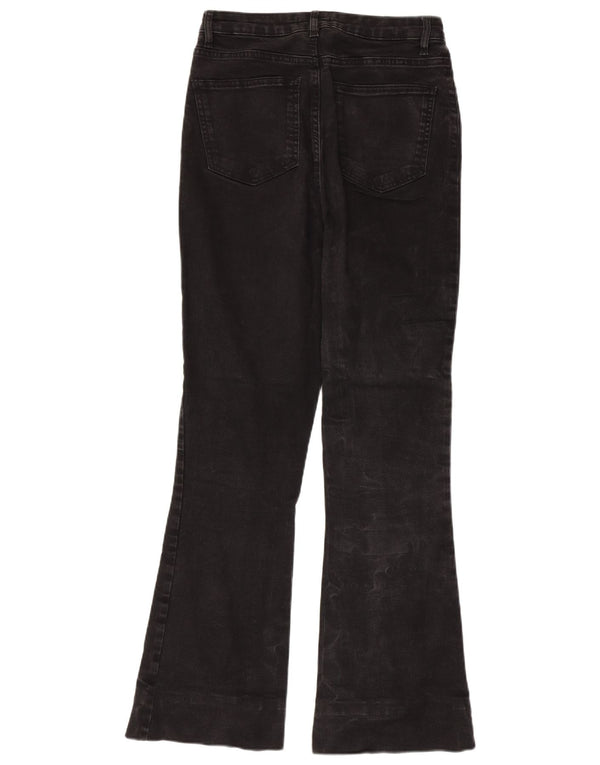 Jeans svasati a vita alta da donna Joe Browns UK 8 piccoli W28 L31 cotone nero